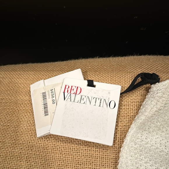 White Knit Sweater dress by RED Valentino - Picture 8 of 8